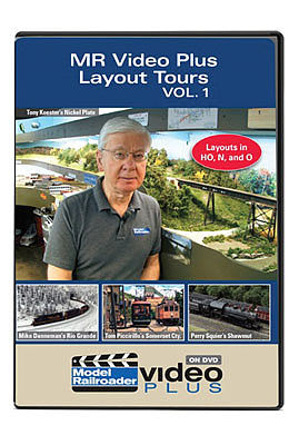 Kalmbach Publishing 15316 All Scale Model Railroader Video Plus Layout Tours -- Volume 1 (1 Hour, 13 Minutes)