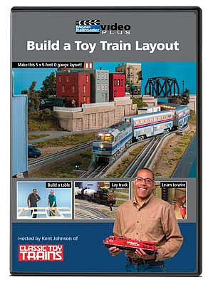 Kalmbach Publishing 15348 All Scale Build a Toy Train Layout - DVD -- 2 Hours, 15 Minutes