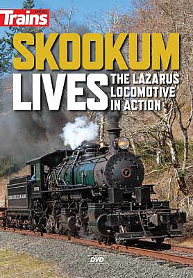 Kalmbach Publishing 15356 All Scale Skookum Lives DVD -- The Lazarus Locomotive in Action, 65 Minutes