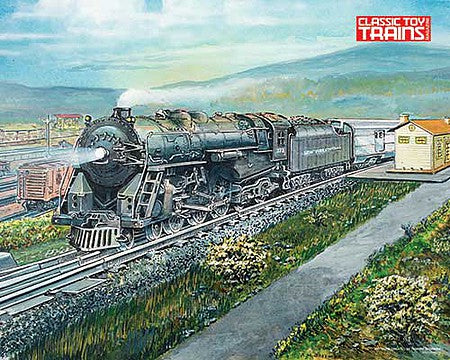 Kalmbach Publishing 69016 All Scale Classic Toy Trains Lionel No. 773 O Gauge Hudson Art Print by Robert Sherman -- 16 x 20" 40.6 x 50.8cm