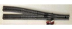 Kato 2861 HO Scale Unitrack - Powered Turnout -- #6 Right Hand - 19-3/8" 492mm; 34-1/8" 867mm Radius