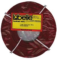 Labelle Industries 6001 All Scale Multi-Strand 33' Hookup Wire -- 23-Gauge Single Conductor (Various Colors)