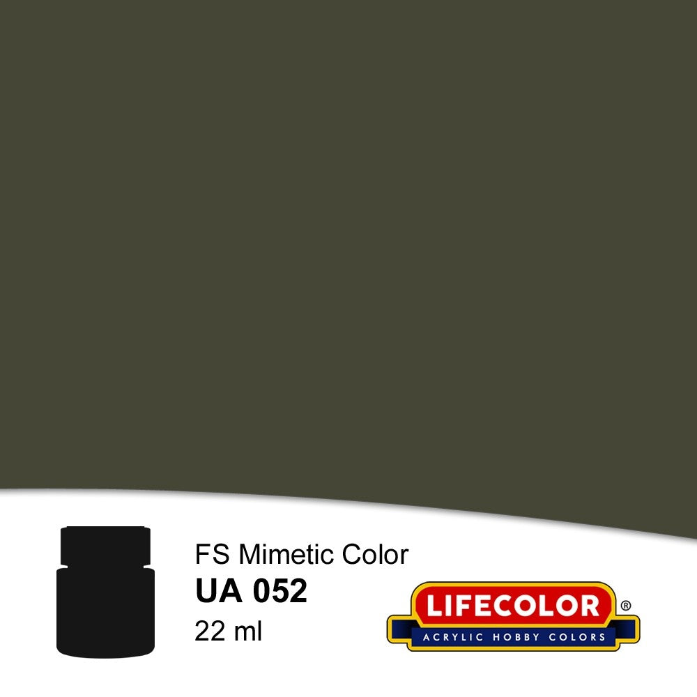 Lifecolor 52 Dark Green RLM71 FS34079 Acrylic (22ml Bottle)