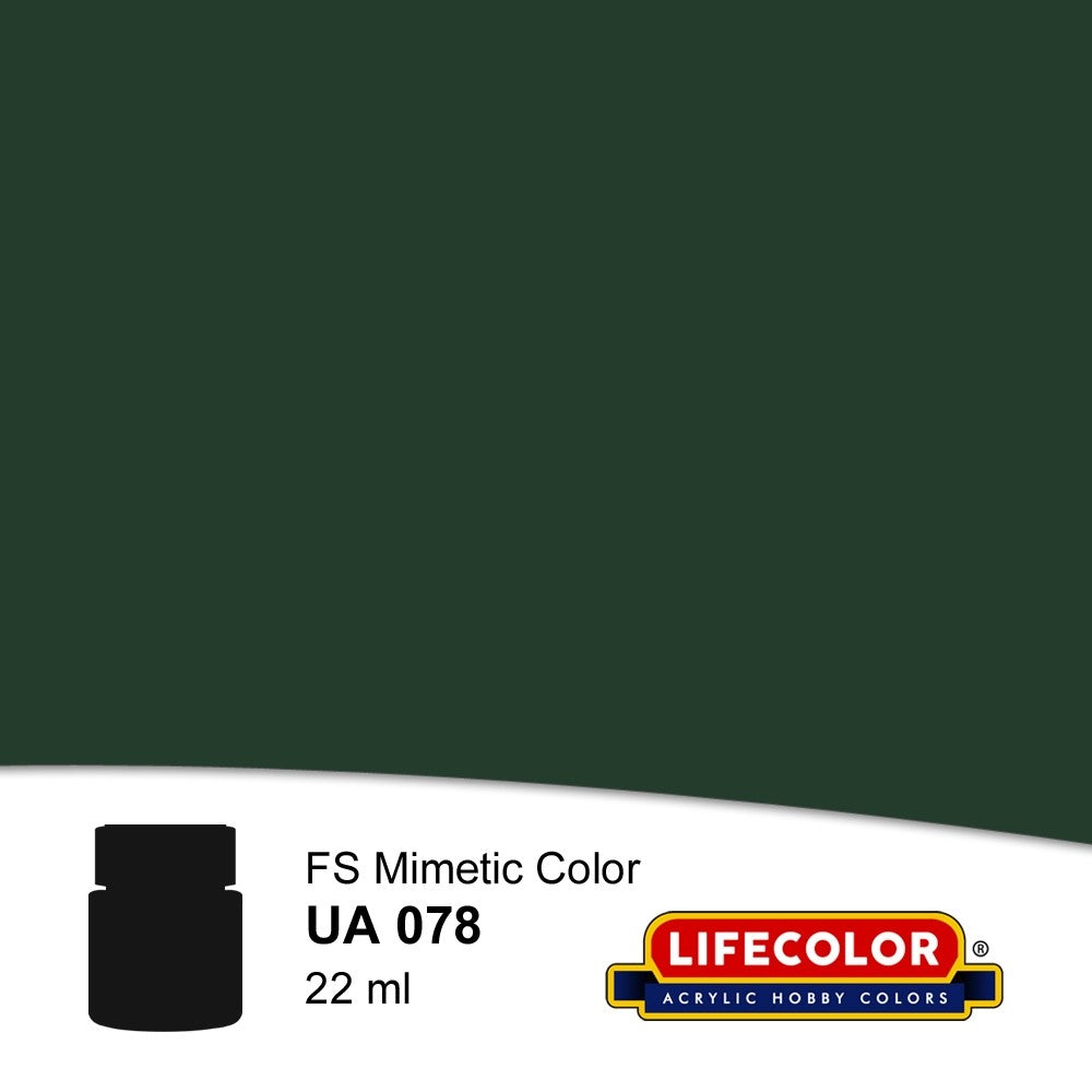 Lifecolor 78 Dark Green FS34077 Acrylic (22ml Bottle)