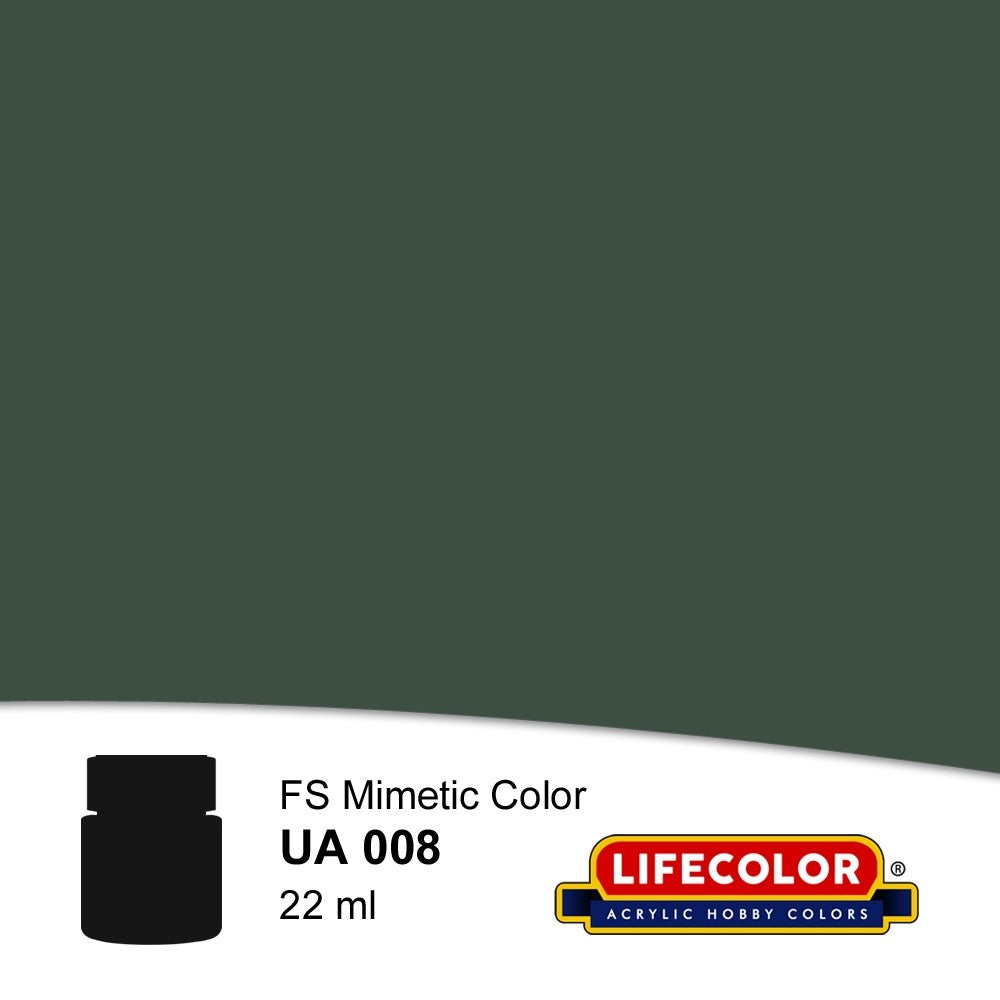 Lifecolor 8 Medium Green 1942 FS34092 Acrylic (22ml Bottle)