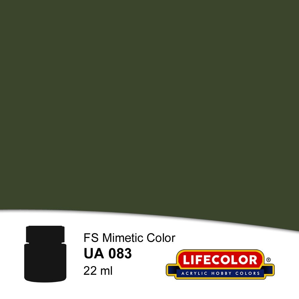 Lifecolor 83 German Tank Medium Green FS34056 Acrylic (22ml Bottle)