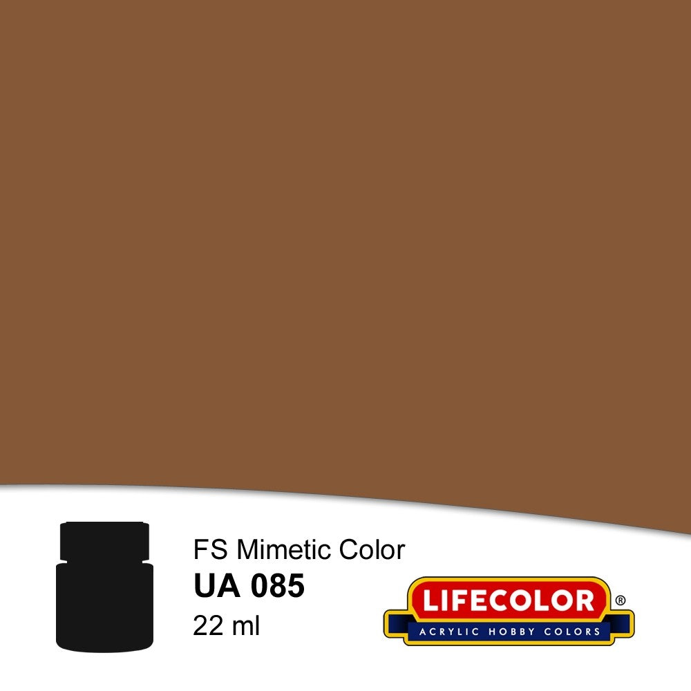 Lifecolor 85 USA Brown FS30140 Acrylic (22ml Bottle)