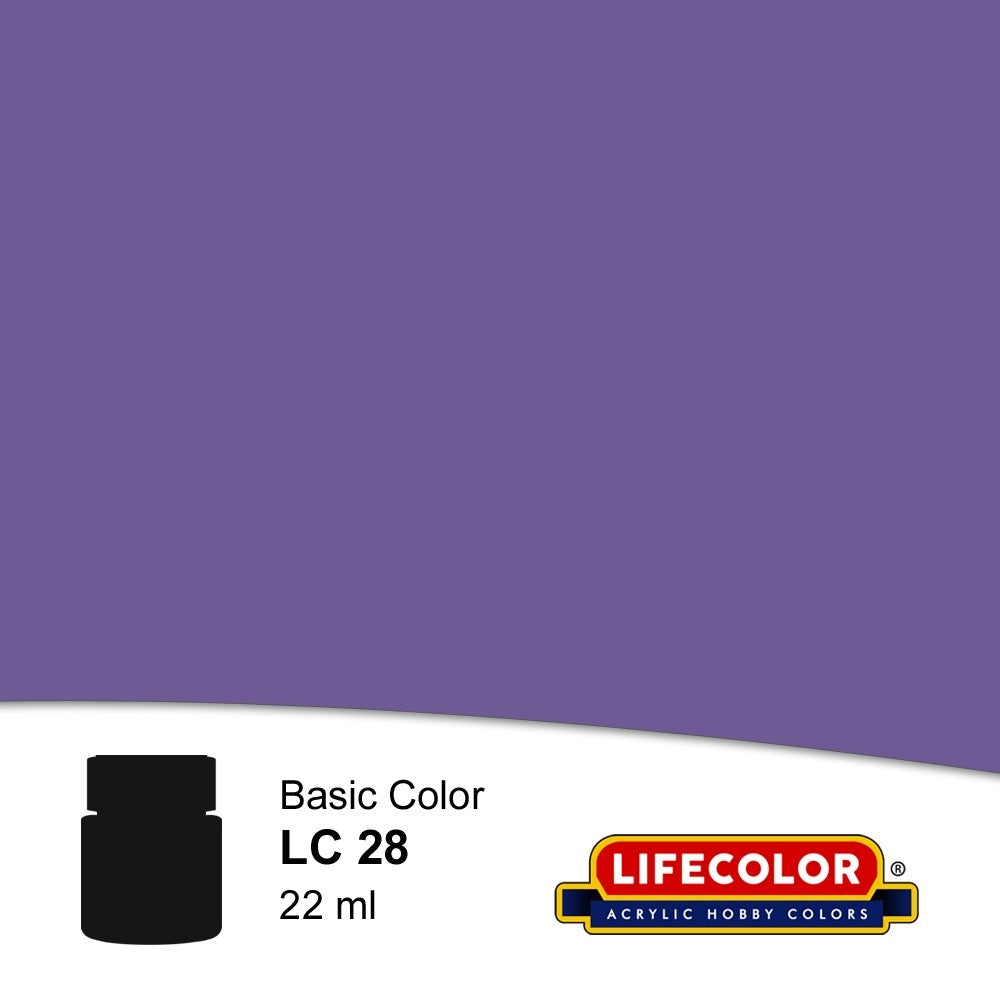 Lifecolor LC28 Matt Violet Acrylic (22ml Bottle)