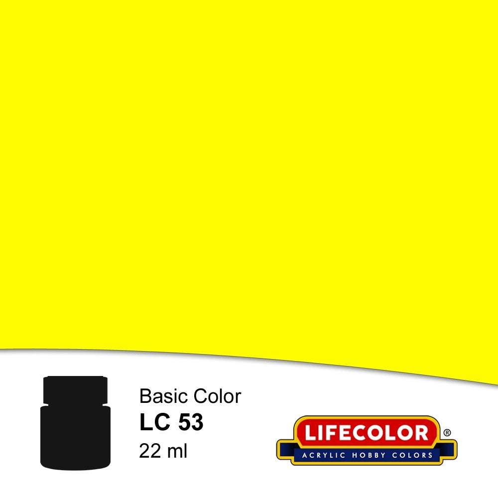 Lifecolor LC53 Gloss Yellow FS13591 Acrylic (22ml Bottle)