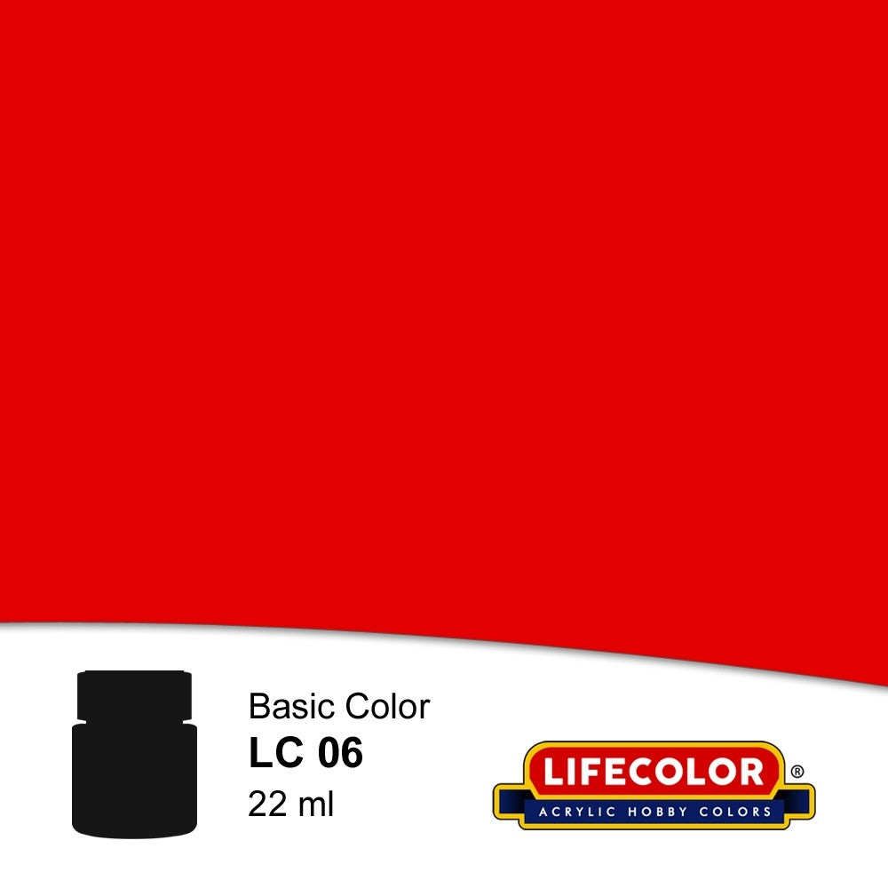 Lifecolor LC6 Matt Red FS31302 Acrylic (22ml Bottle)