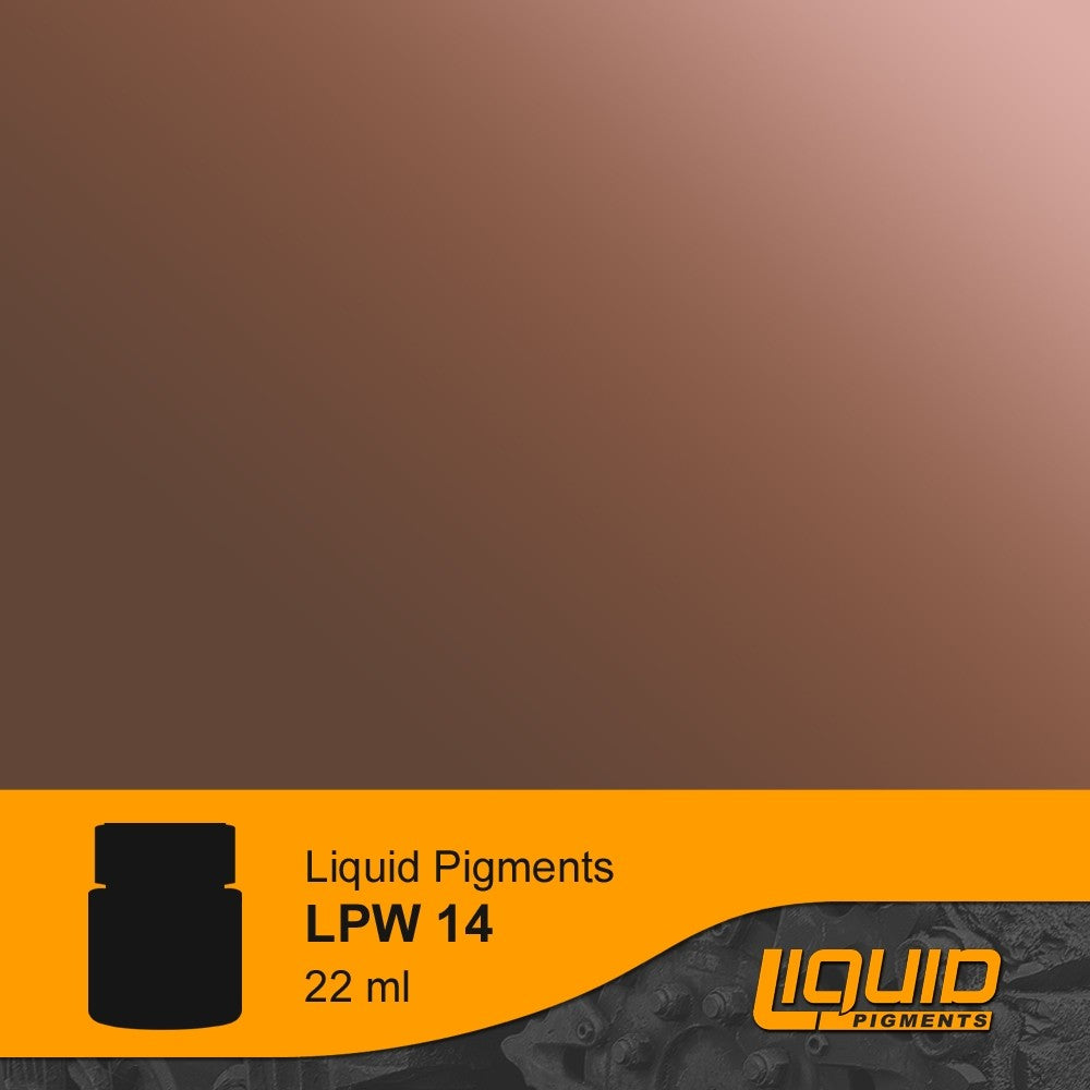Lifecolor LPW14 Dark Dust Liquid Pigment for LP3 Rain & Dust (22ml Bottle) (D)