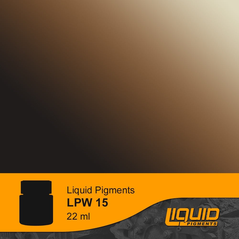 Lifecolor LPW15 Soot Liquid Pigment for LP3 Rain & Dust (22ml Bottle) (D)