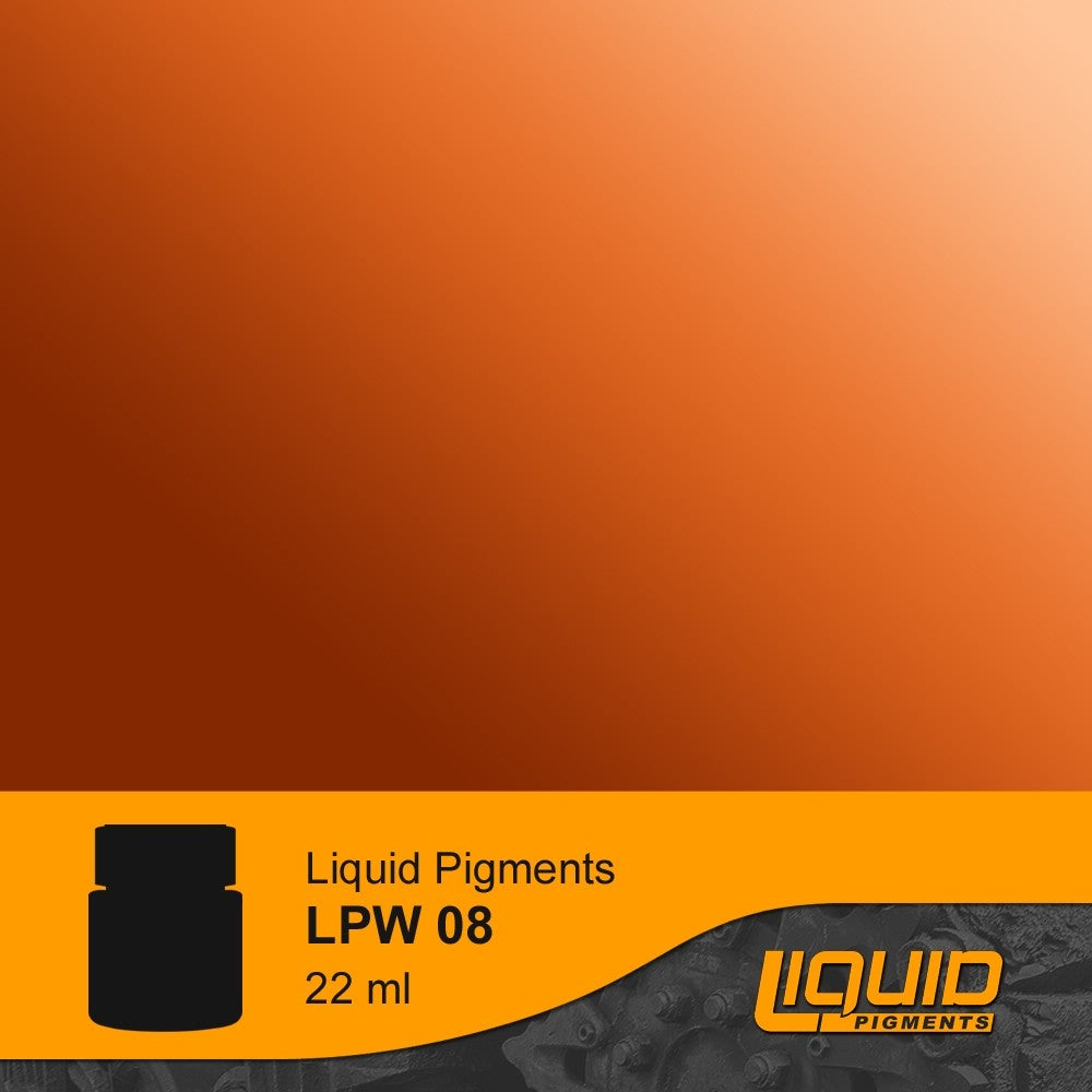 Lifecolor LPW8 Eroding Light Rust Liquid Pigment for LP2 Rust Wizard (22ml Bottle) (D)