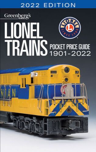 Kalmbach 108722 All Scale Lionel Trains Pocket Price Guide 1901-2022 -- Softcover, 448 Pages