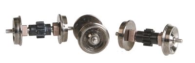 Walthers Proto 584494 HO Scale Replacement Geared Driver Assembly (Diesel Wheelset) pkg(3) -- Fits Life-Like Trains Early PROTO 2000(R) E6, E7, E8 and E9 Diesels