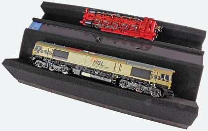 LokSound By ESU 41010 All Scale Premium Foam Train Service Tray -- 12-7/8 x 6-1/2 x 2-11/16" 32.8 x 16.6 x 6.8cm