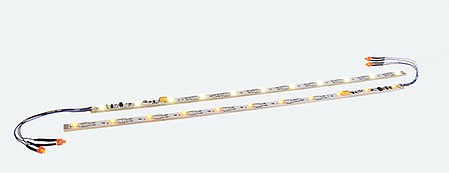 LokSound By ESU 50709 All Scale LED Interior Lighting Strip with DCC Decoder and Red Marker Lights -- Yellow 10 x 11/32" 25.5 x .9cm