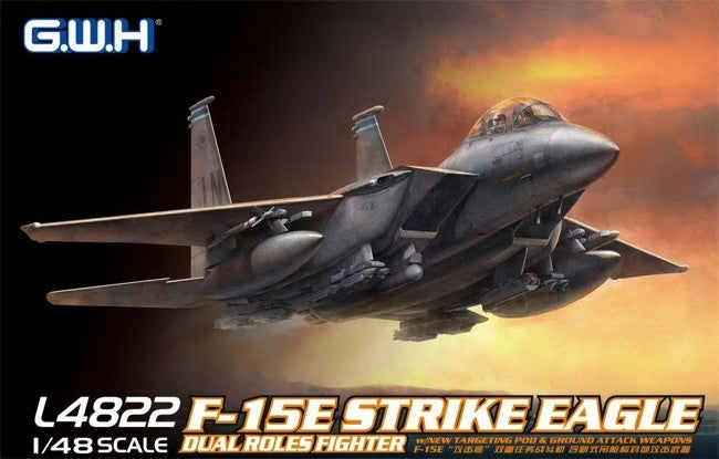 Lion Roar Great Wall Hobby 4822 1/48 USAF F15E Strike Eagle Dual Roles Fighter