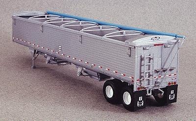 Lonestar Models 6000 HO Scale Wilson 43' Pacesetter Grain Trailer - Kit -- Blue Tarp