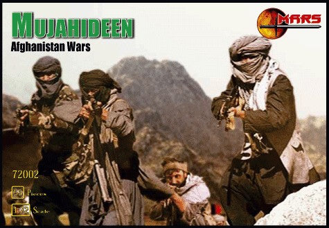 Mars Models 72002 1/72 Afghanistan War Mujahideen Warriors (40)