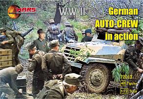 Mars Models 72013 1/72 WWII German Auto Crew in Action (40)