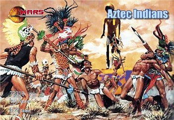 Mars Models 72018 1/72 Aztec Warriors (30)