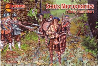 Mars Models 72034 1/72 Thirty Years War Scots Mercenaries (48)