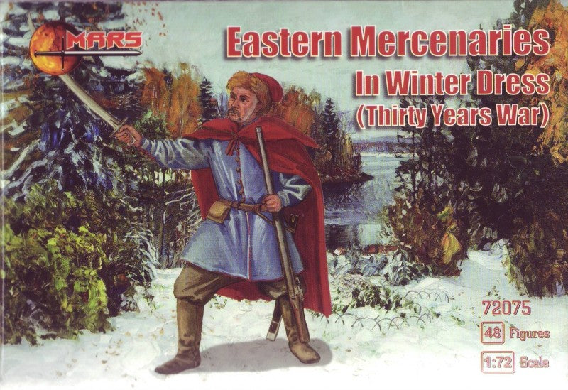 Mars Models 72075 1/72 Thirty Years War Eastern Mercenaries Winter Dress (48)