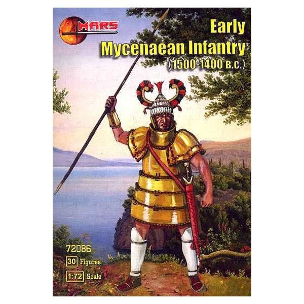 Mars Models 72086 1/72 1500-1400BC Early Mycenaean Infantry (30)