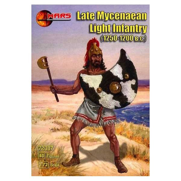 Mars Models 72087 1/72 1250-1200BC Late Mycenaean Light Infantry (40)