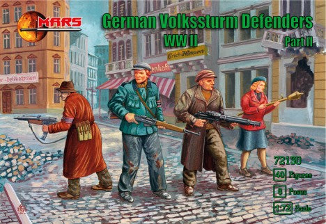 Mars Models 72130 1/72 WWII German Volkssturm Defenders Part II (40)