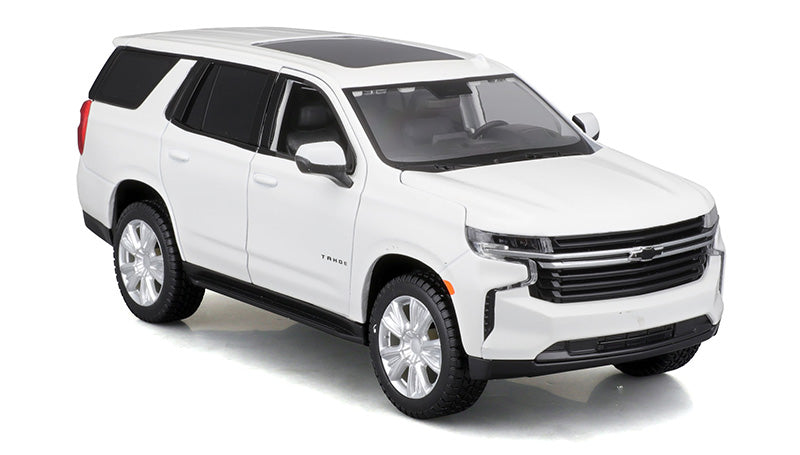 Maisto 31533WHT 1/24 2021 Chevrolet Tahoe SUV (White)
