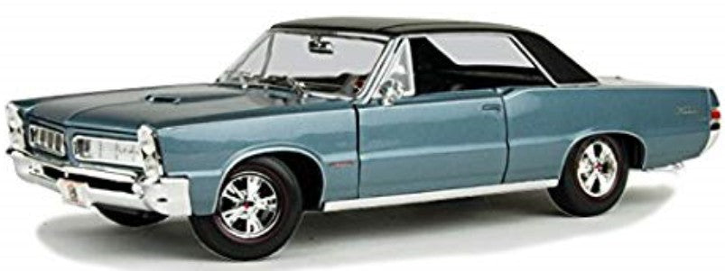 Maisto 31885BLU 1/18 1965 Pontiac GTO Hurst Edition Hardtop (Metallic Blue)