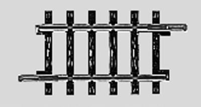 Marklin 2202 HO Scale K-Track -- Straight - 1-3/4" 4.4cm