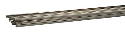 Micro Engineering 17083 HO Scale Code 83 Nickel Silver Rail Only -- Nonweathered 3' pkg(33)