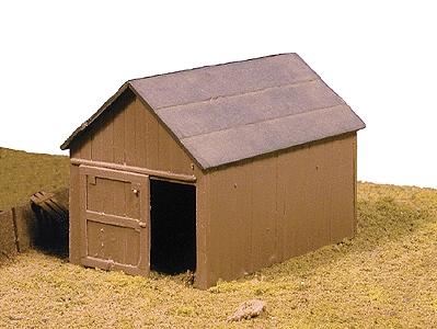 Micro Engineering 70605 HO Scale Small Shed