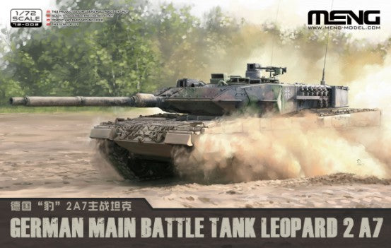 Meng Model Kits 72002 1/72 Leopard 2A7 German Main Battle Tank
