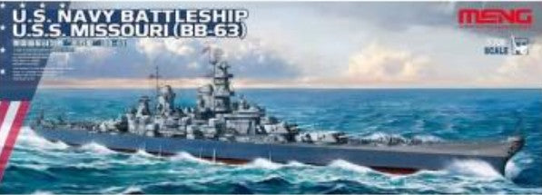 Meng Model Kits PS4 1/700 USS Missouri BB63 USN Battleship