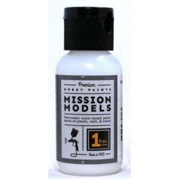 Mission Models Paints A4 1oz Bottle Flat Clear Coat Acrylic Paint (6/Bx)