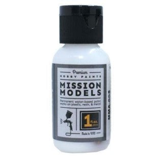 Mission Models Paints A5 1oz Bottle Semi Gloss Clear Coat Acrylic Paint (6/Bx)