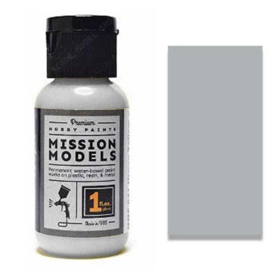 Mission Models Paints M3 1oz Bottle Metallic Aluminum Acrylic Paint  (6/Bx)