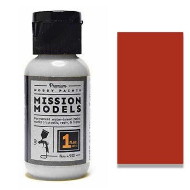 Mission Models Paints S4 1oz Bottle Red Oxide Acrylic Primer (6/Bx)
