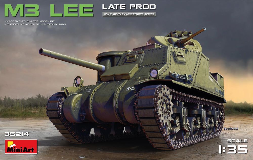 MiniArt 35214 1/35 WWII M3 Lee Late Production Tank