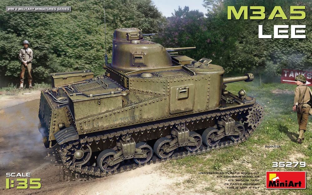 MiniArt 35279 1/35 WWII M3A5 Lee Medium Tank