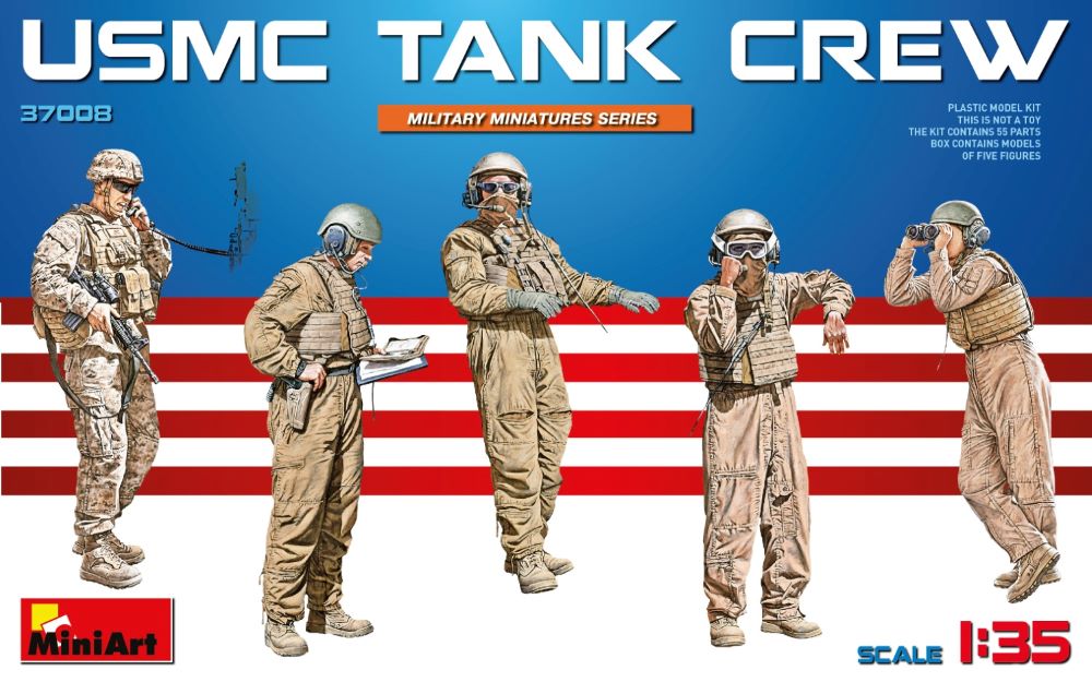MiniArt 37008 1/35 USMC Tank Crew (5)