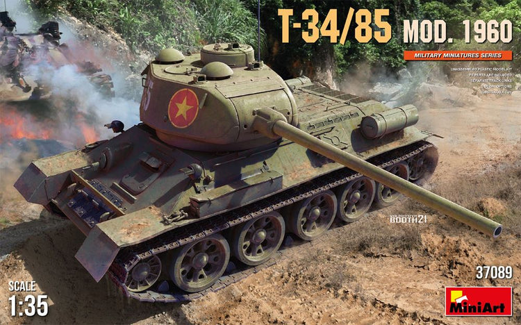 MiniArt 37089 1/35 T34/85 Mod 1960 Tank