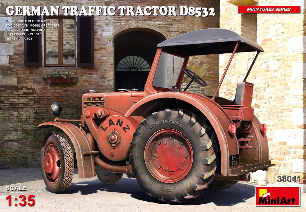 MiniArt 38041 1/35 German D8532 Traffic Tractor