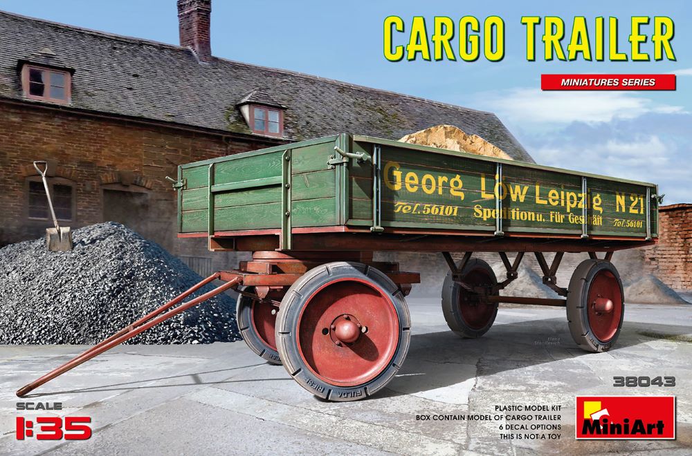 MiniArt 38043 1/35 German Cargo Trailer