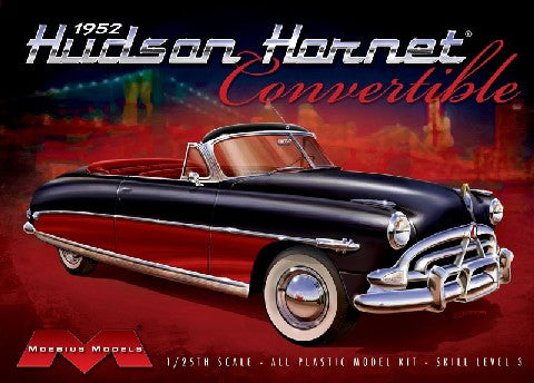 Moebius Models 1204 1/25 1952 Hudson Hornet Convertible