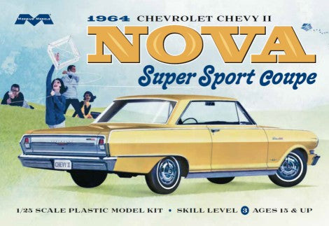 Moebius Models 2320 1/25 1964 Chevy II Nova Super Sport Coupe